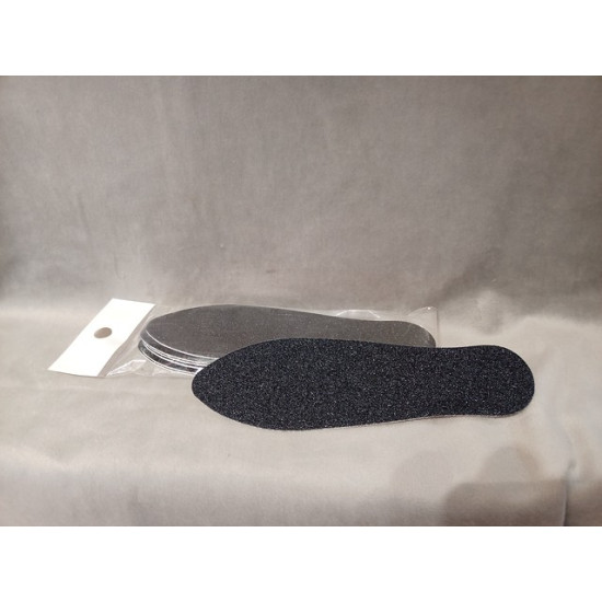 Pedi Planet sarokreszelő lap fekete "80" (10db) Műanyag nyelű sarokreszelőhöz