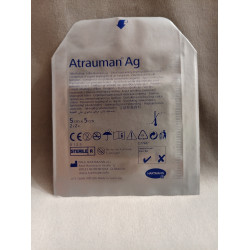 Atrauman® Ag ezüsttartalmú sebfedő 5x5 cm; 1db
