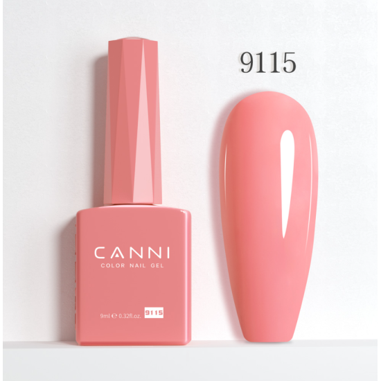 CANNI HEMA FREE UV/LED gél lakk 9ml- No.9115