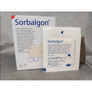 Sorbalgon® kalcium-alginát kötszer 5x5 cm 1db Sorbalgon® kalcium-alginát kötszer 5x5 cm 1db