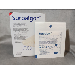 Sorbalgon® kalcium-alginát kötszer 5x5 cm 1db