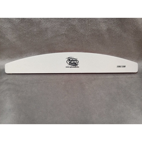 APHRO NAILS CSÓNAK KÖRÖMRESZELŐ 100/100 FEHÉR
