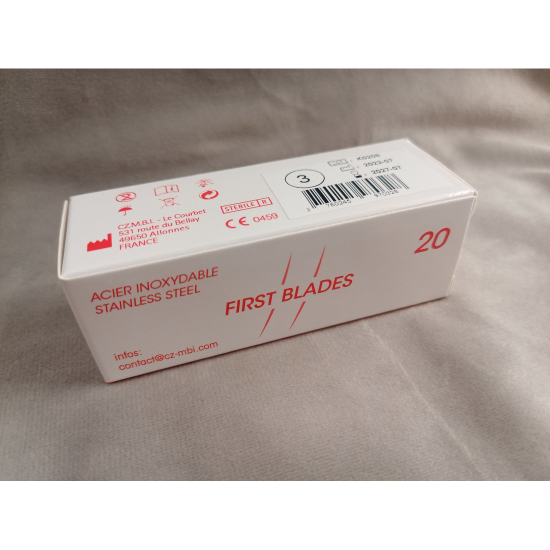 FIRST BLADES Medihalter szike 3mm - 1 db