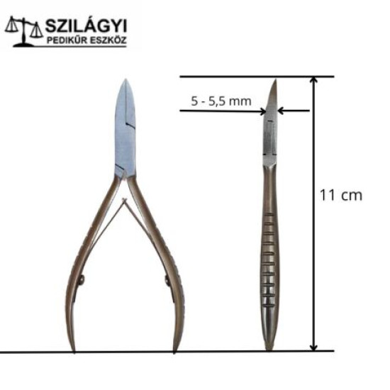 Szilágyi Körömcsípõ egyenes 11cm RM30