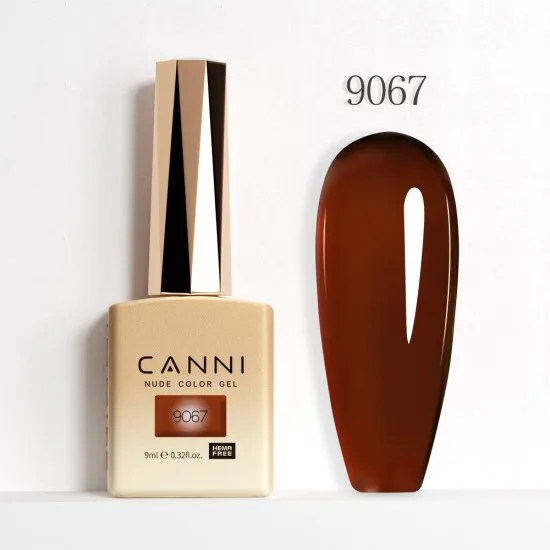 CANNI HEMA FREE UV/LED gél lakk 9ml No.9067 CANNI HEMA FREE UV/LED gél lakk 9ml No.9067