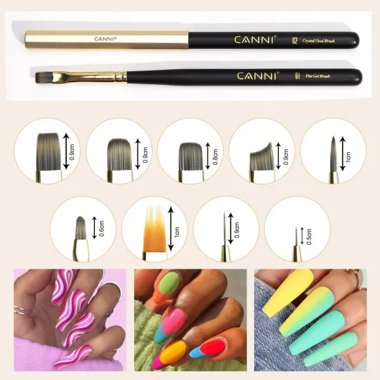 CANNI Prémium ecset No.06 - Petal/ Virágszirom ecset