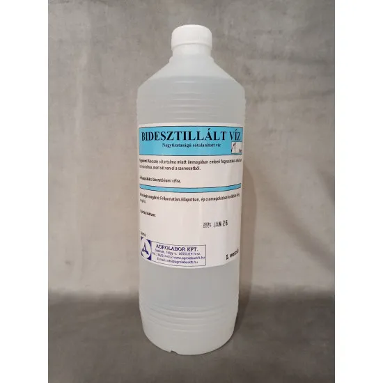 Bidesztillált víz 1000ml