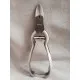 Rozsdamentes körömcsípő hernyórugós 13,5cm RM34