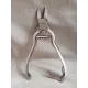Rozsdamentes körömcsípő hernyórugós 13,5cm RM34