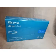 Mercator M púdermentes nitril kesztyű - 100 db