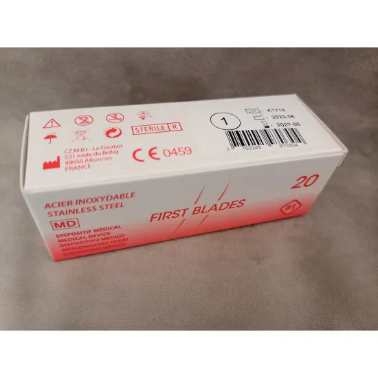 FIRST BLADES Medihalter szike #1 - 20 db