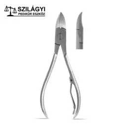 Szilágyi rozsdamentes körömcsípő drótrugós 12cm-es RM32