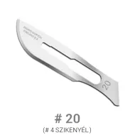 Swann-Morton steril szénacél szikepenge #20 méret -1 db