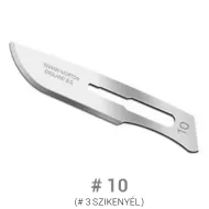 Swann-Morton steril szénacél szikepenge #10 méret -1 db