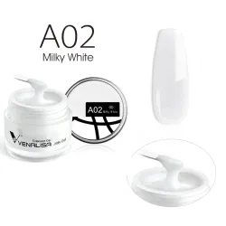 Venalisa Jelly Gel - new formula - 30 ml building gel - A02 Milky White